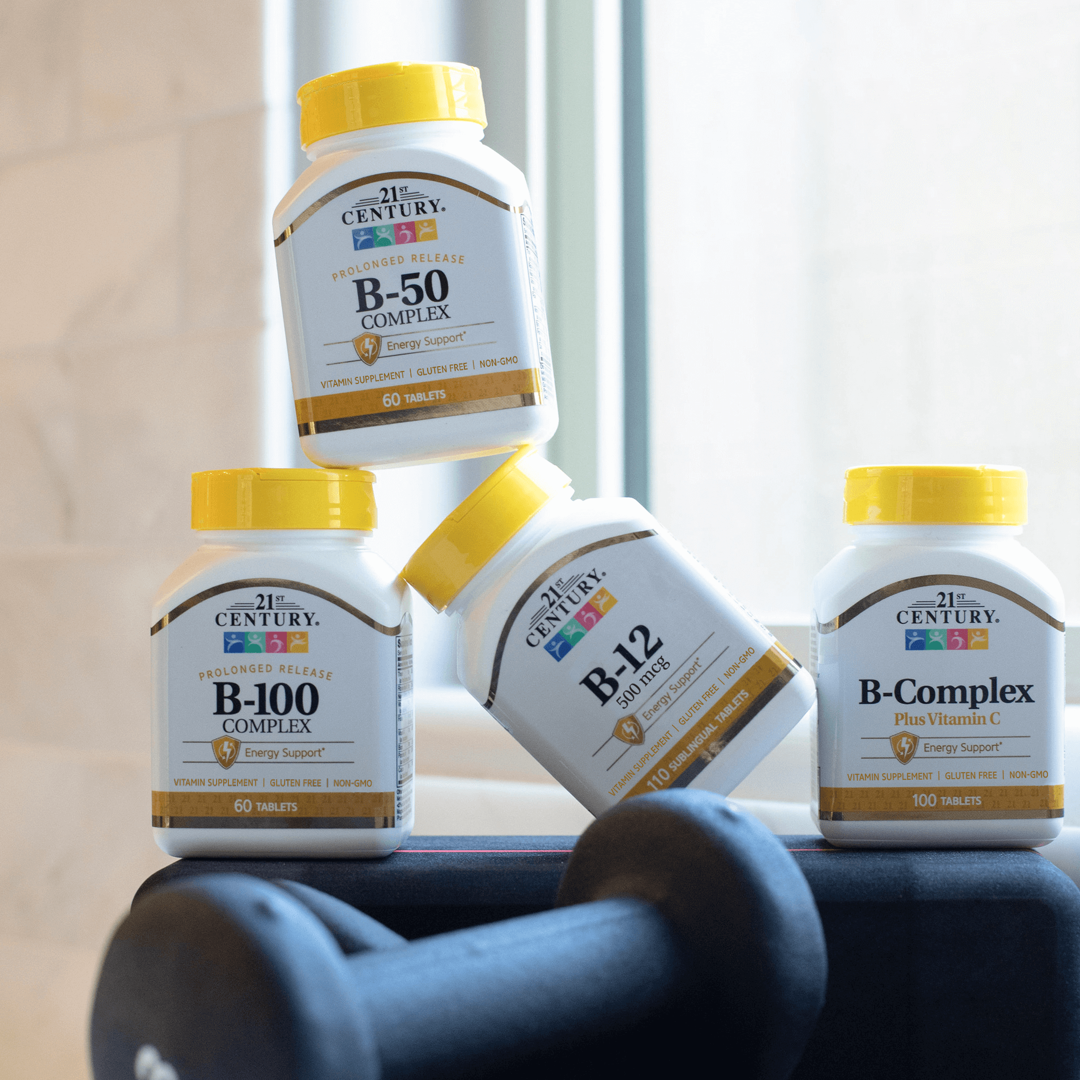 21st Century, B-50 Complex, Prolonged Release, 60 Tablets lifestyle image