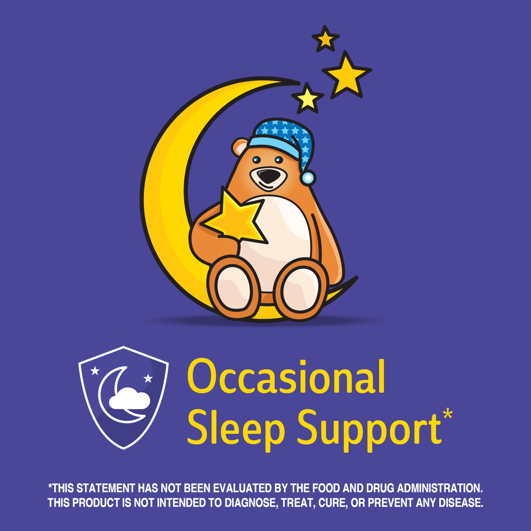21st Century, Zoo Friends Sleep, Children's Chewable Melatonin, Ages 4+, Raspberry, 60 Chewable Tablets lifestyle image