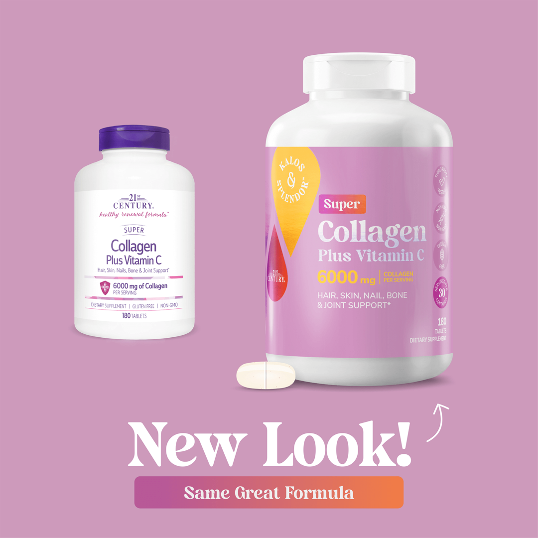 21st Century, Super Collagen Plus Vitamin C, 180 Tablets lifestyle image
