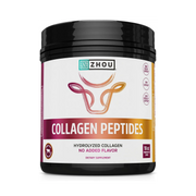 Zhou Nutrition, Collagen Peptides, 18 oz (510 g) front packaging view