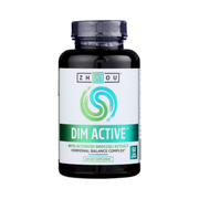 Zhou Nutrition, DIM Active With Activated Broccoli Extract, 60 Veggie Capsules front packaging view