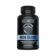 Zhou Nutrition, Iron Beard, 60 Capsules front packaging view