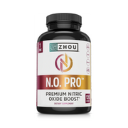 Zhou Nutrition, N.O. Pro, Premium Nitric Oxide Boost, 120 Capsules front packaging view